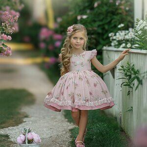 NWT Dollcake Her Rose Garden Dress